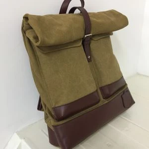 Canvas Lether batohy pre chlapcov